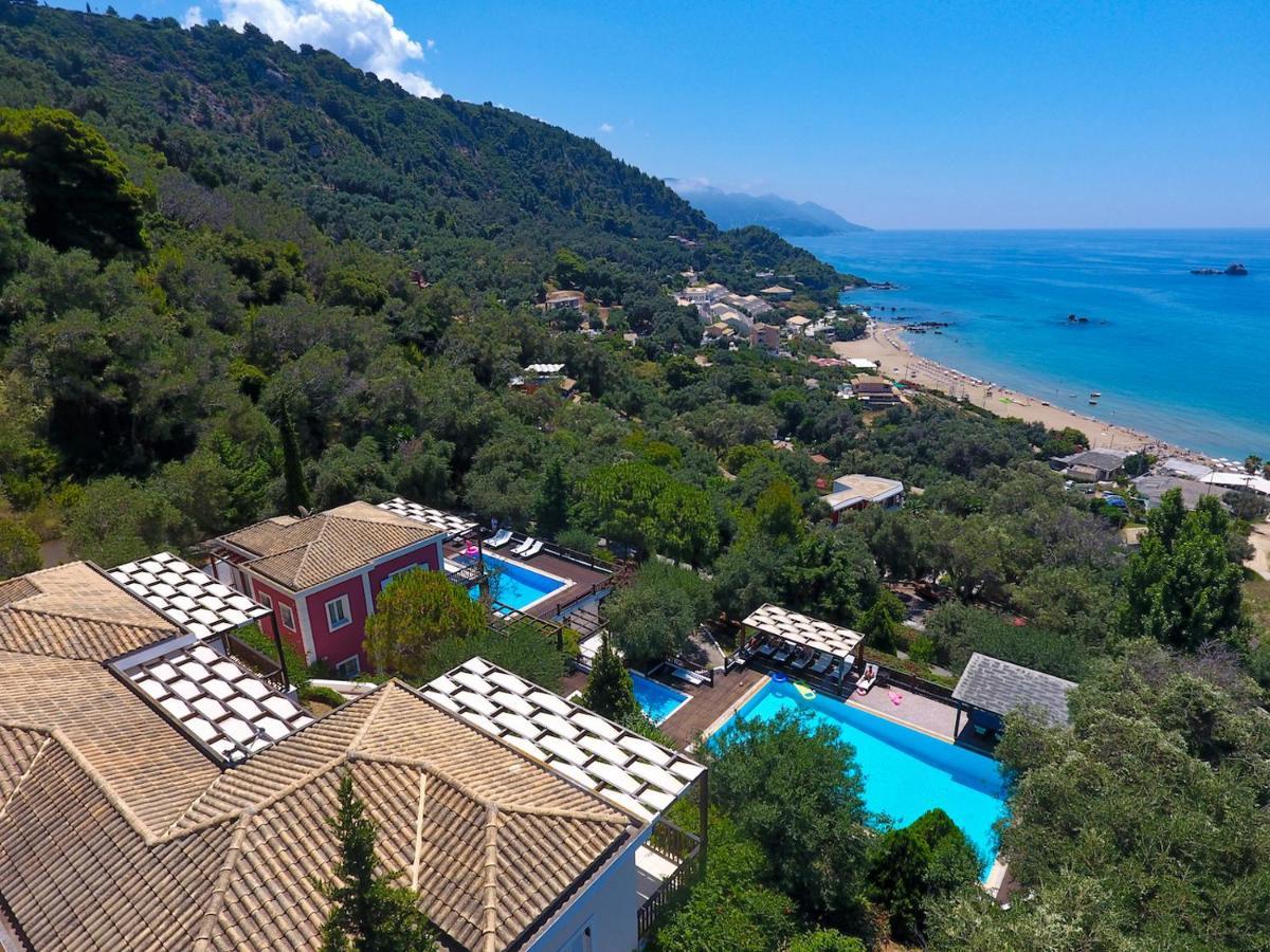 Corfu Resorts Apartments Pelekas Ngoại thất bức ảnh