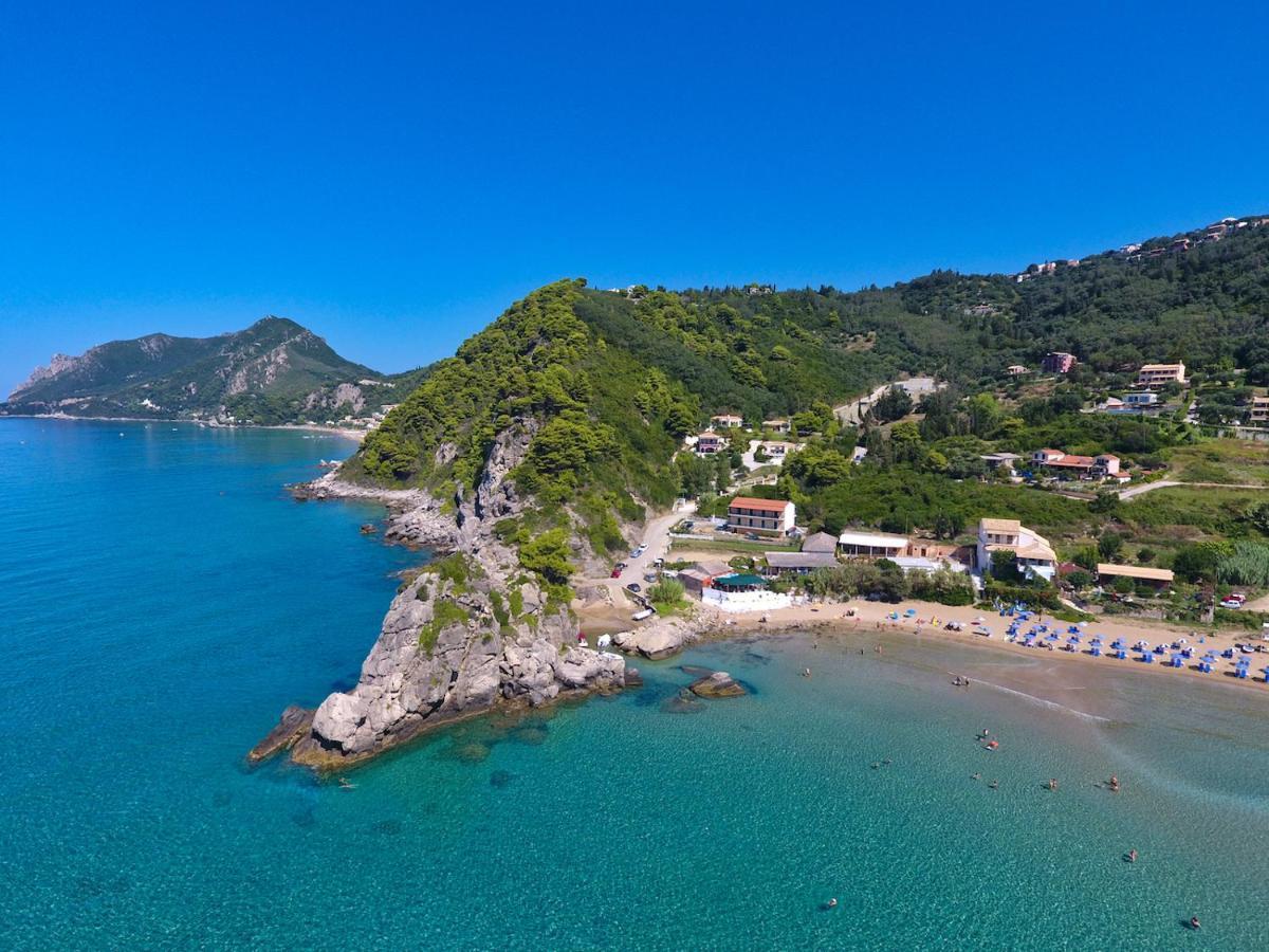 Corfu Resorts Apartments Pelekas Ngoại thất bức ảnh