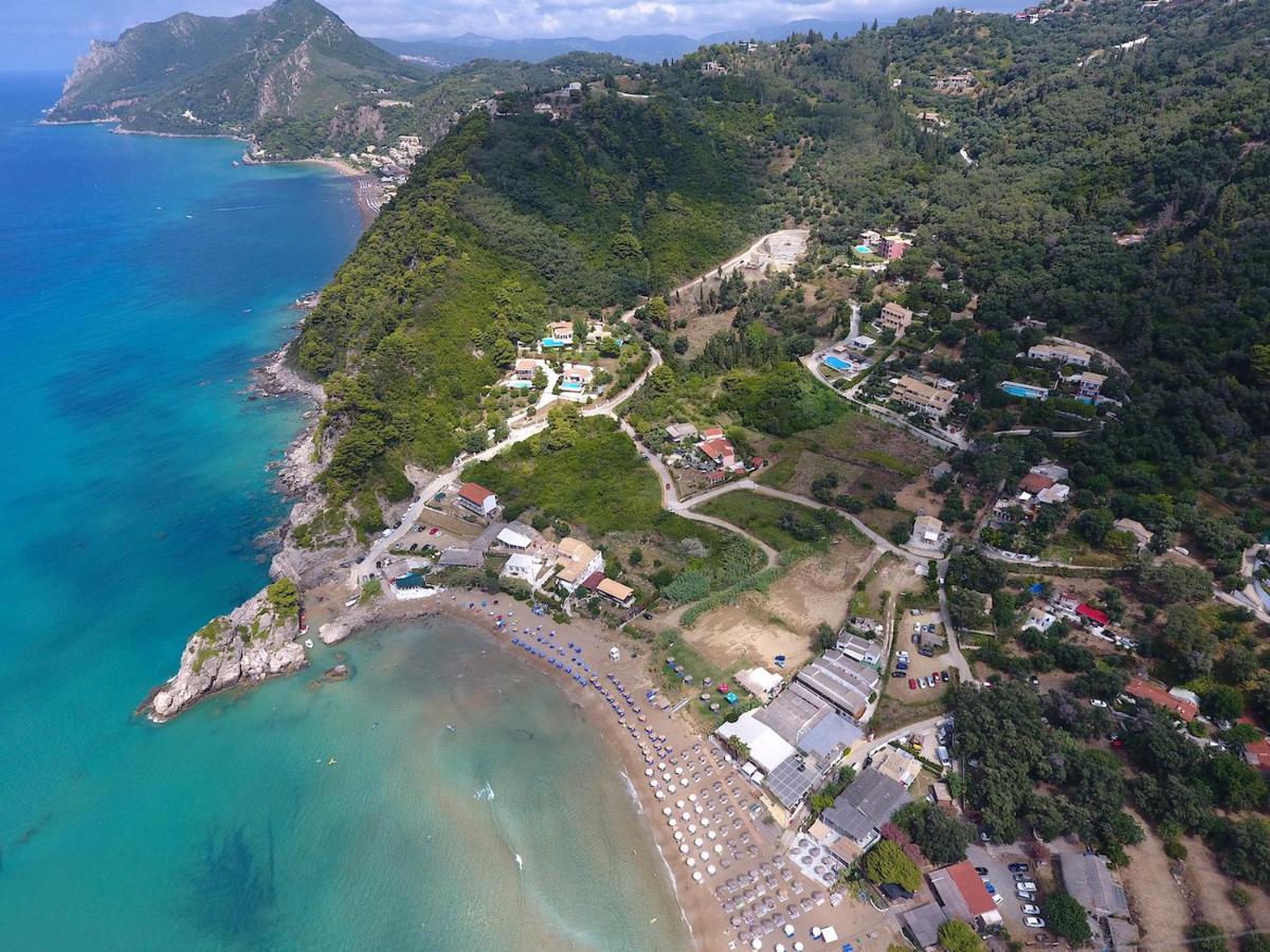 Corfu Resorts Apartments Pelekas Ngoại thất bức ảnh