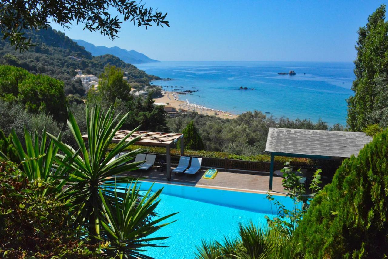 Corfu Resorts Apartments Pelekas Ngoại thất bức ảnh